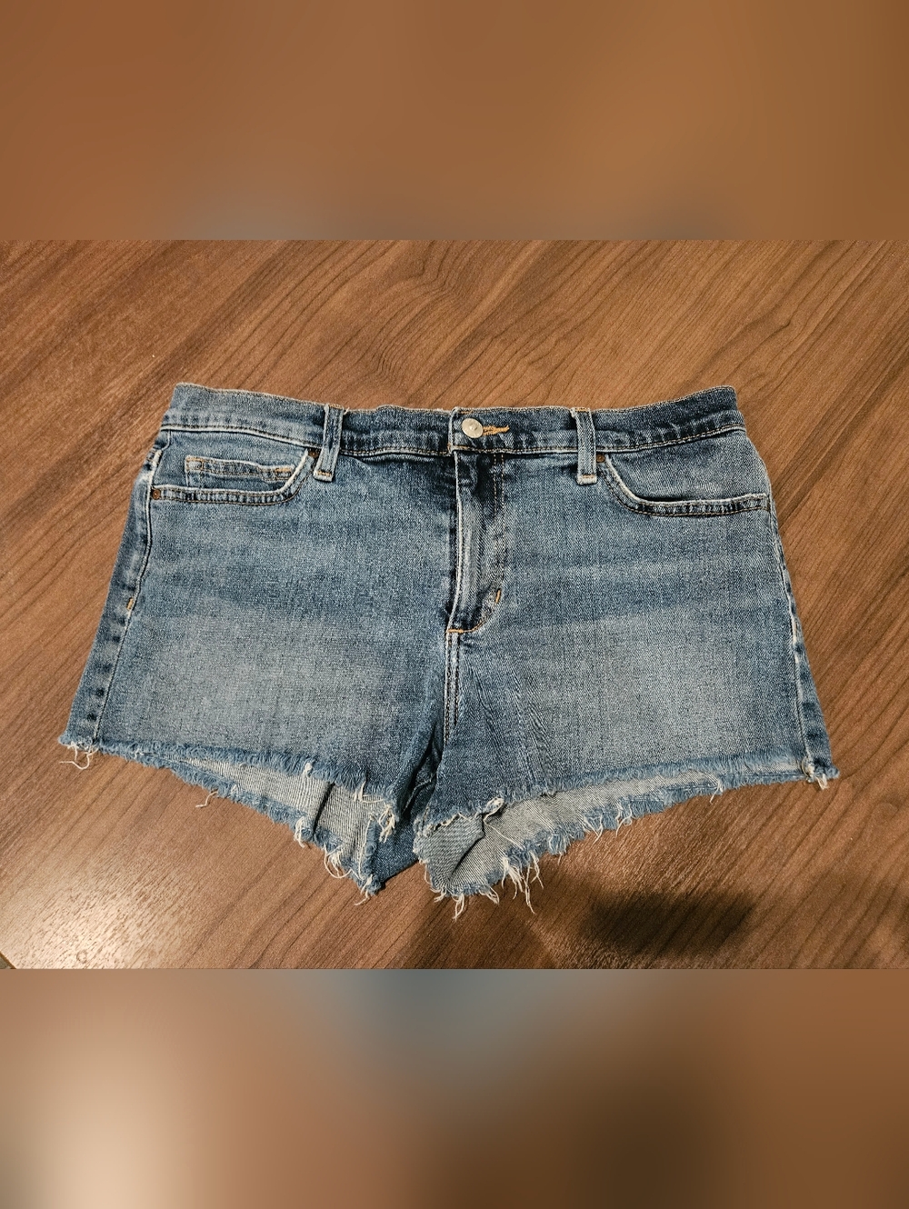 Joe's Jeans Light Blue Distressed Cutoff Shorts